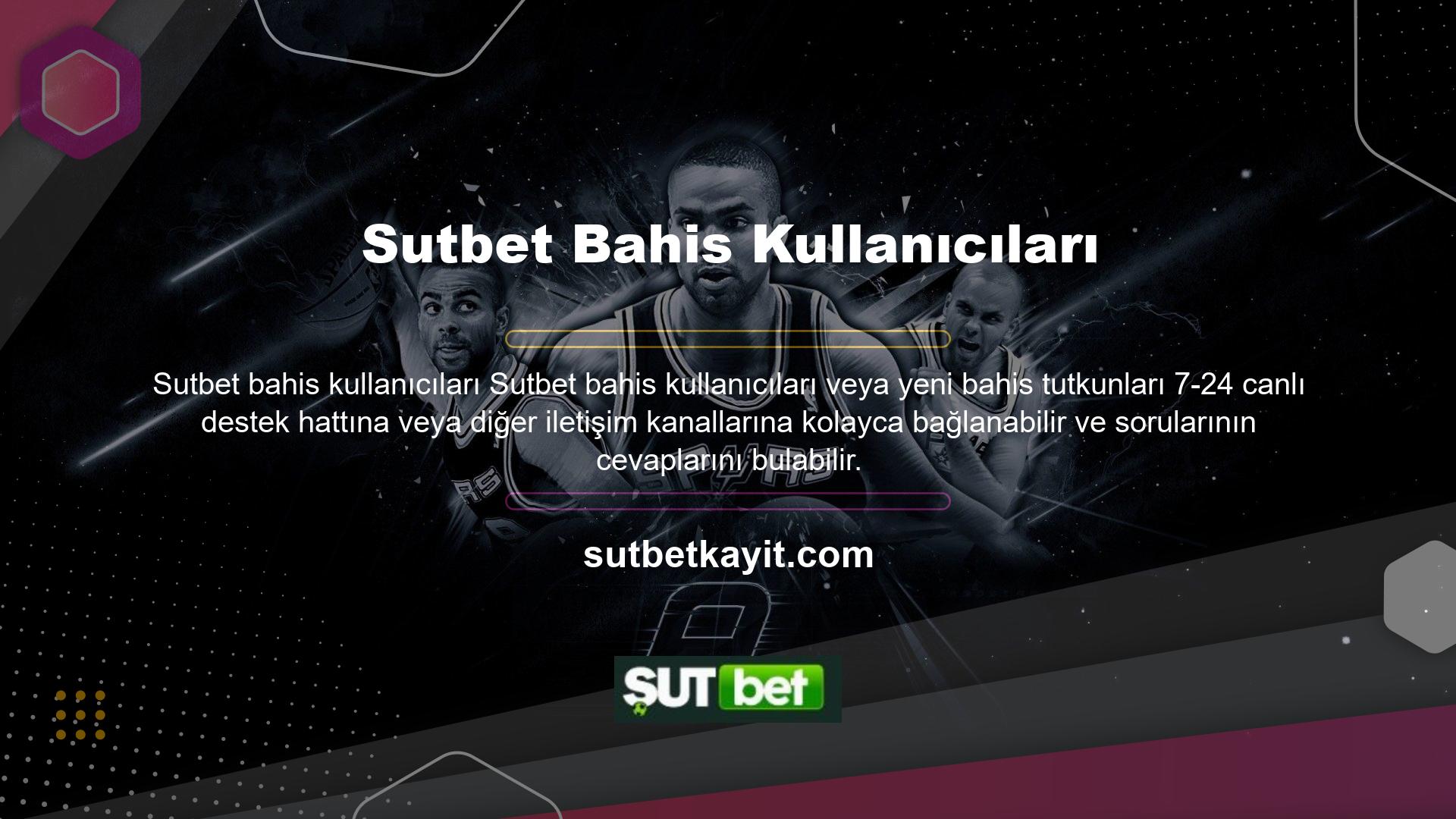 Sutbet Müşteri Hizmetleri