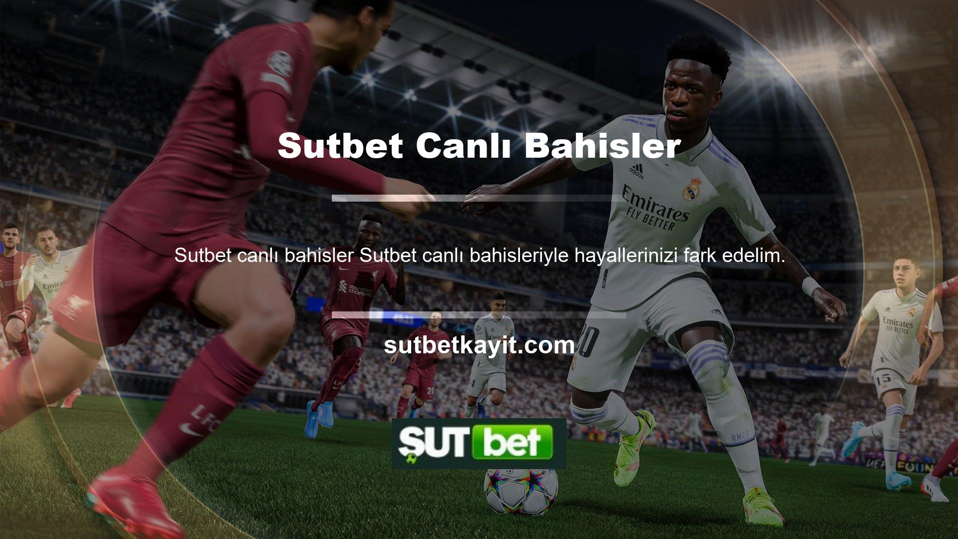 Canlı sporlarda kolayca bahis yaparak para kazanabilirsiniz