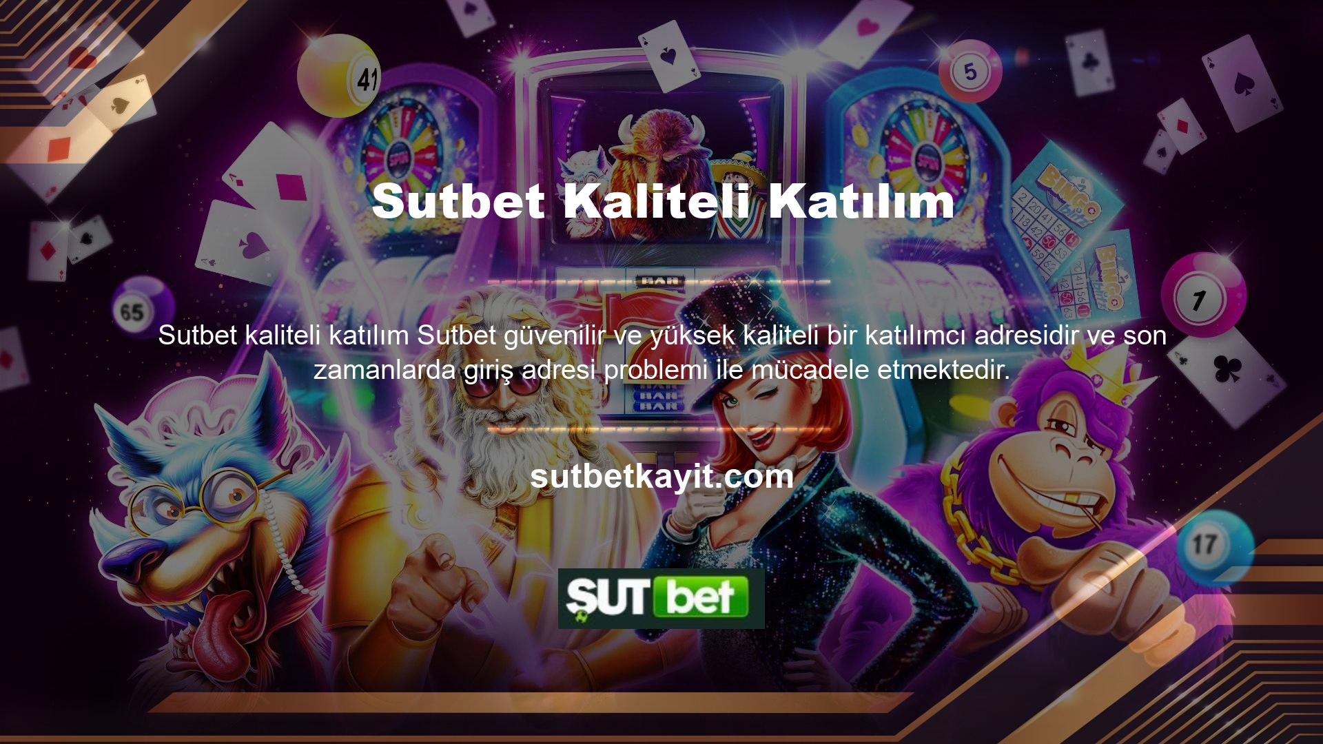 Sutbet kullanıcılarının yerini de izleyen ve siteyi hızlı bir şekilde kapatan bir casino sitesidir
